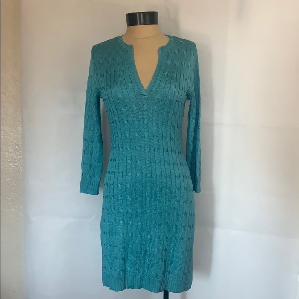 Ralph Lauren Black Label 100% Silk Teal Tunic Sz M‌‌‌‌‌‌‌‌‌‌‌‌‌‌‌‌‌‌‌‌‌‌‌‌‌‌‌